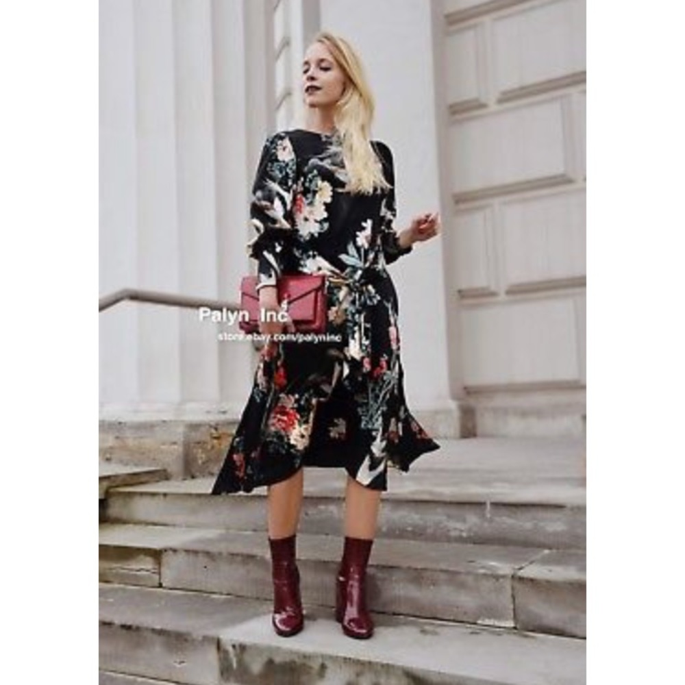 Zara Floral Midi